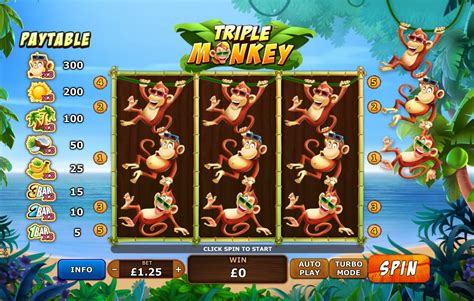 Triple Monkey 3 Slot Grátis